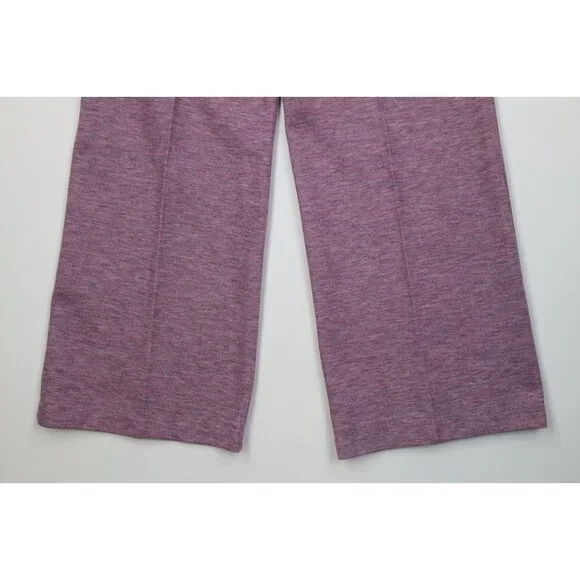 Deadstock Vtg 70s Streetwear Womens 16 Wool Blend Knit Bell Bottoms Pants USA